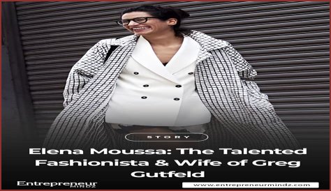 Who is Greg Gutfeld's wife Elena Moussa?